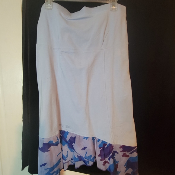 FUBU 2 Piece Skirt Set -  Blue | Size: 1X - Picture 3 of 6